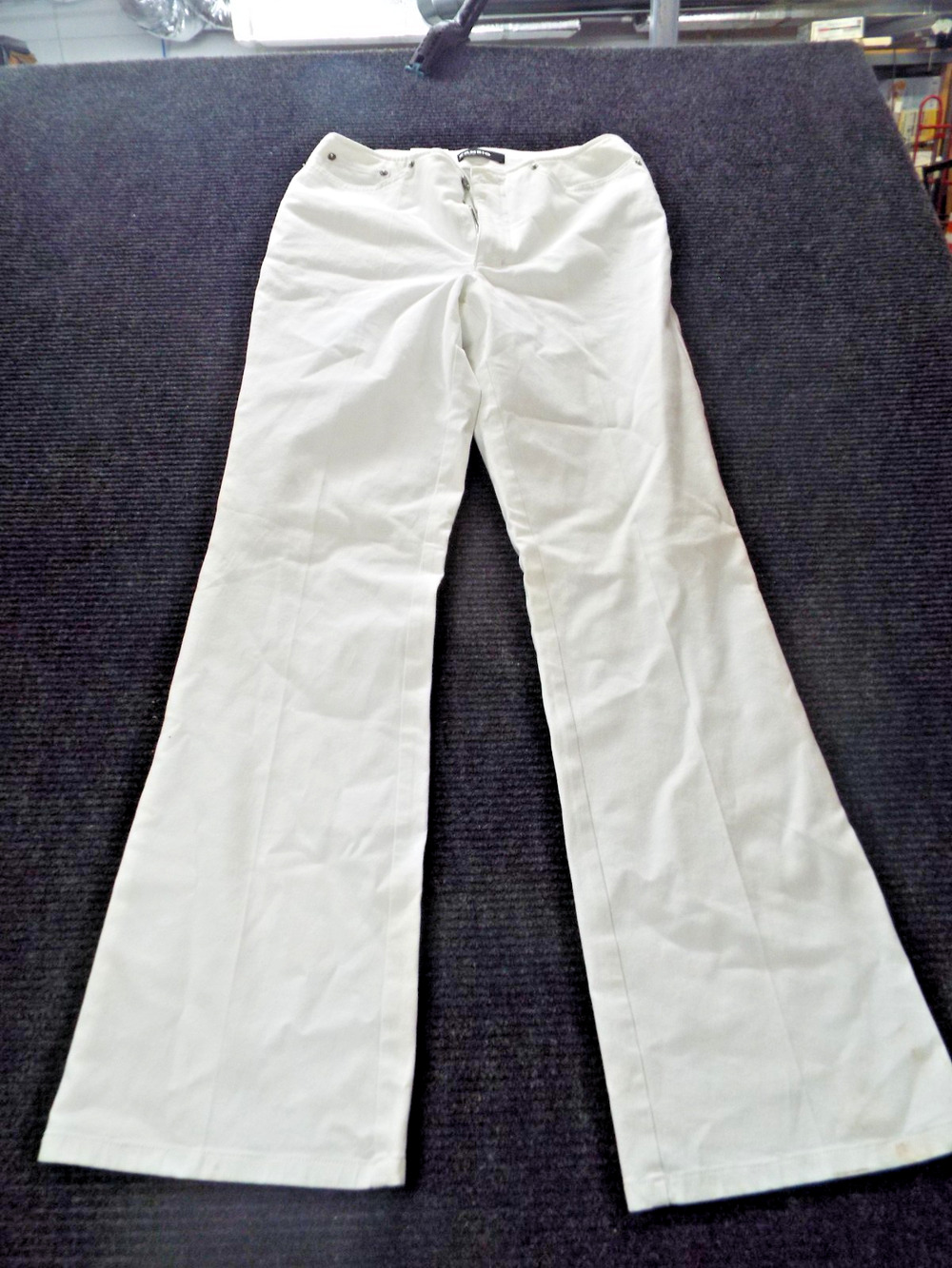 Vintage White Cambio Kate Jeans Sz 10 Tagged